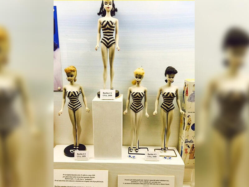 2. First Barbie Doll: