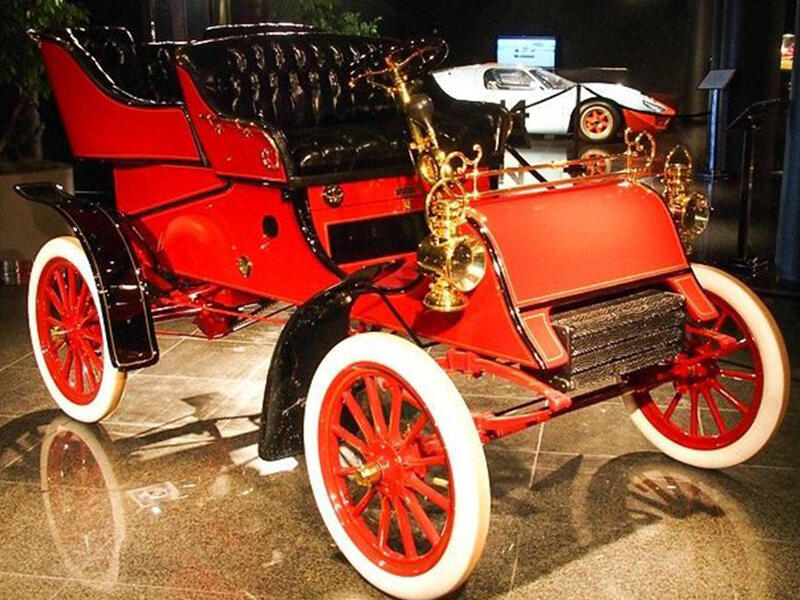 6. First Ford car: