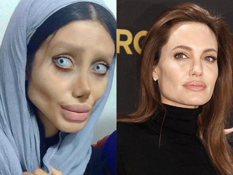 سحر تبر / أنجلينا جولي