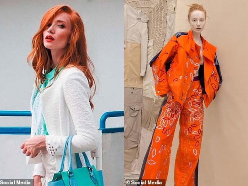 Sudakova (pictured) faces up to 15 years in jail in Russia, accused of killing Sergey Popov, 28, after he 'flirted' with a woman who he had brought home from a bar. (Social Media)