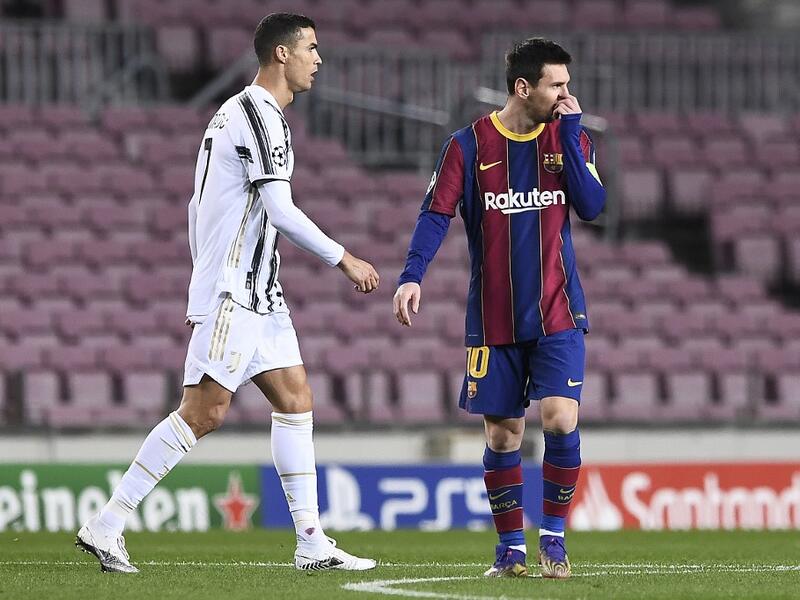 Barcelona's Lionel Messi (left) and Juventus' Cristiano Ronaldo are vying for big awards in Dubai. (Photo: AFP)