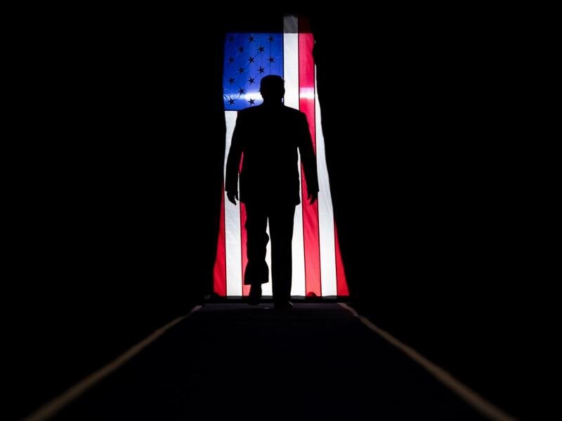 AFP presents a retrospective photo package of 60 pictures marking the 4-year presidency of President Trump. US President Donald Trump arrives for a "Keep America Great" rally at Sudduth Coliseum at the Lake Charles Civic Center in Lake Charles, Louisiana, on October 11, 2019. SAUL LOEB / AFP