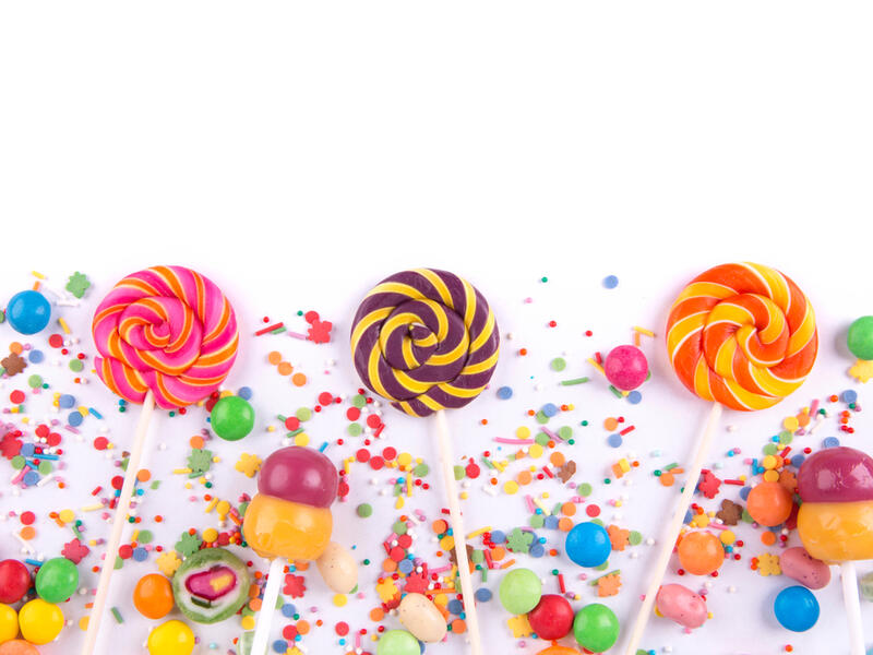 2. The hole in lollipop sticks   