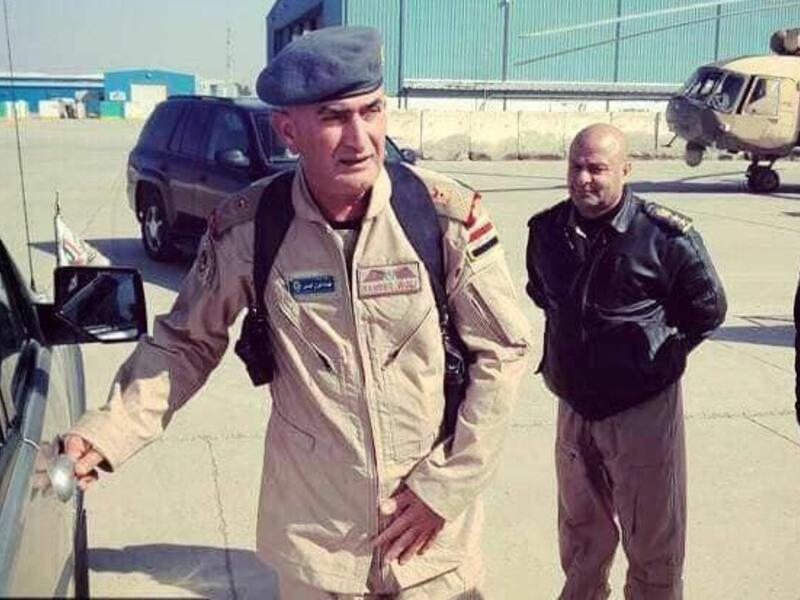 قائد طيران الجيش العراقي، اللواء الركن سمير المالكي