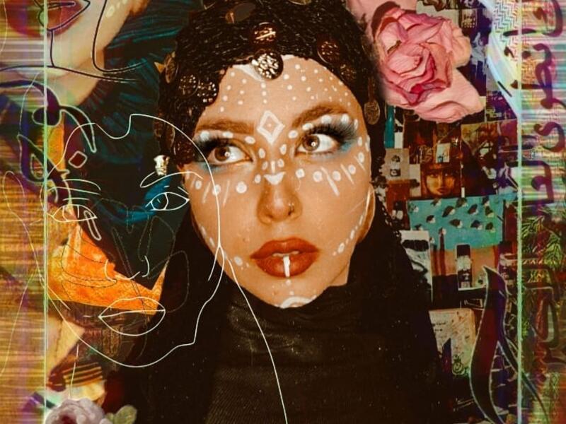 Jordanian make-up artist Alaa Bliha (Instagram)