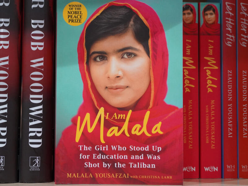 Malala Yousafzai (Shutterstock)	