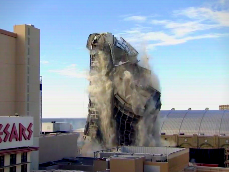 Why Has the Trump Plaza in New Jersey Been Demolished?