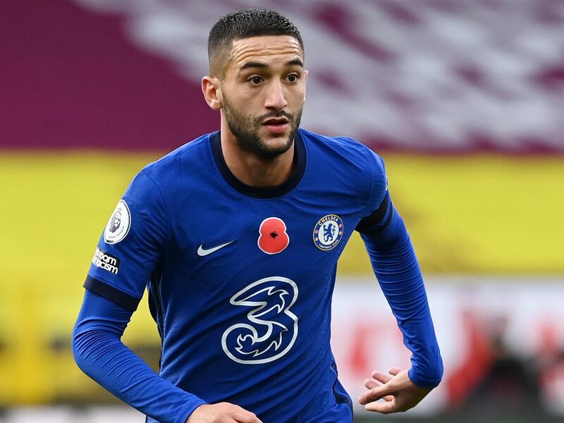 الجناح المغربي حكيم زياش (تشيلسي) بقيمة 45 مليون يورو