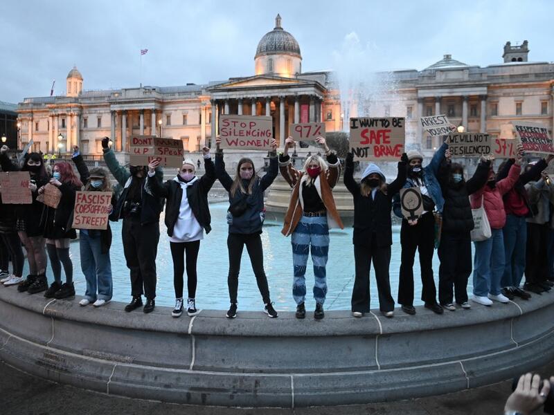 Protesters call for greater public safety for women 