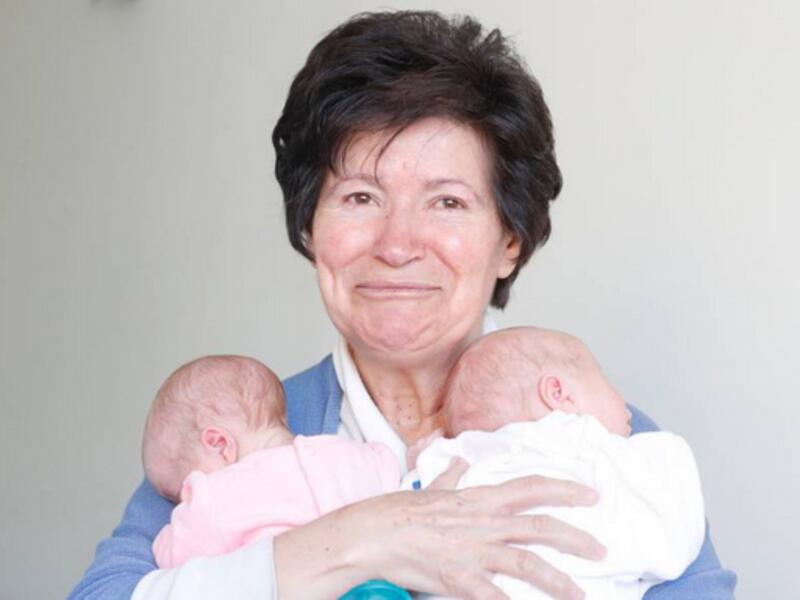 Sorry you can't take care of the twins at 69!
