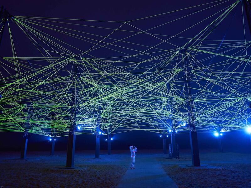 The new annual Light of Riyadh festival