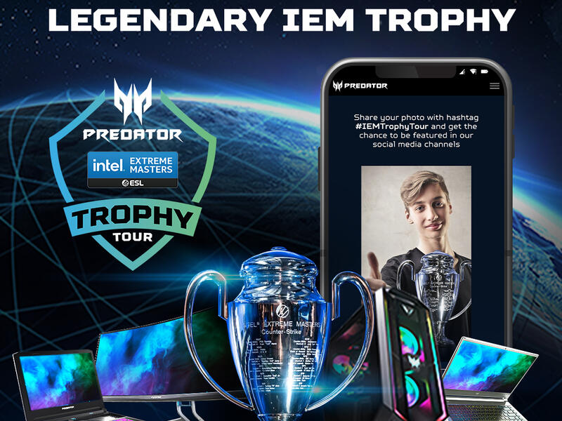 آيسر تستعرض أحدث حواسيب وشاشات Predator خلال بطولة إنتل إكستريم ماسترز 