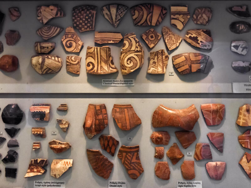 Over 42,000 ceramic artifacts were discovered during excavations