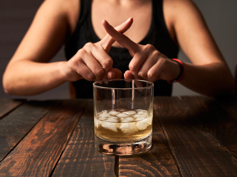 No alcohol sales 