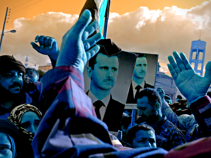 Syrian crowds