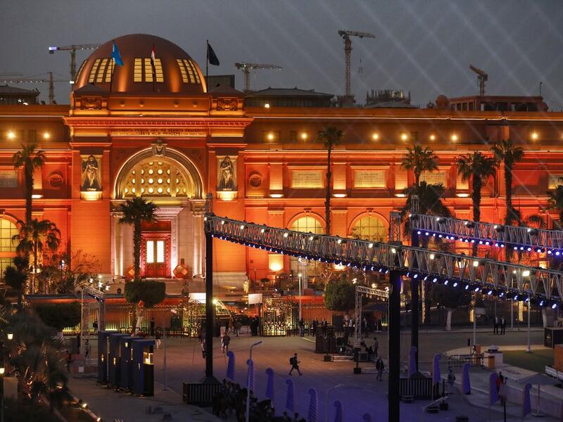 The Egyptian Museum, in Cairo's Tahrir Square