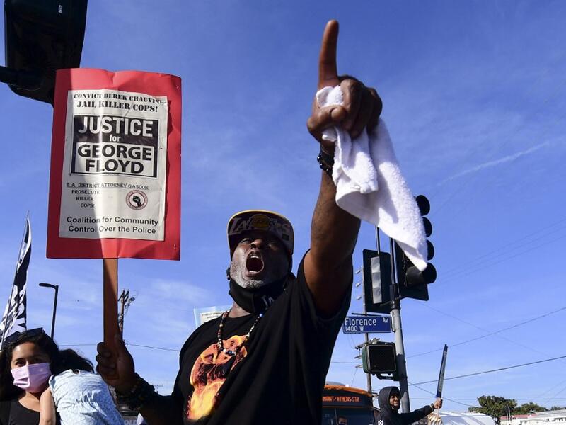 George Floyd protests in The USA