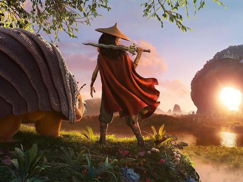 Lebanese animator Louaye Moulayess participates in 'Raya and the Last Dragon'.
