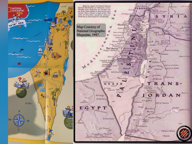 Two Maps from NatGeo 