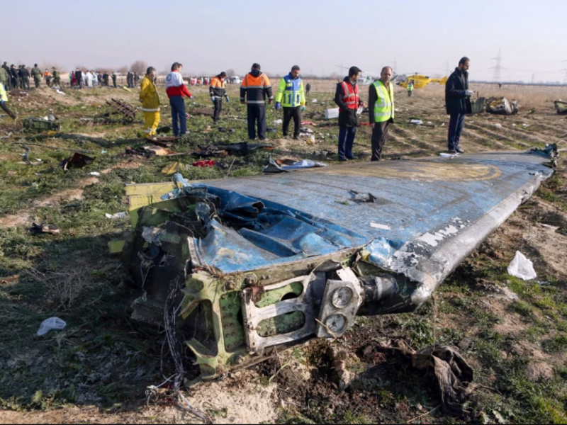 Ukrainian passenger plane crashed last year