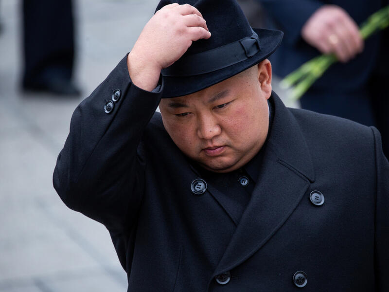 North Korean leader attends concert.