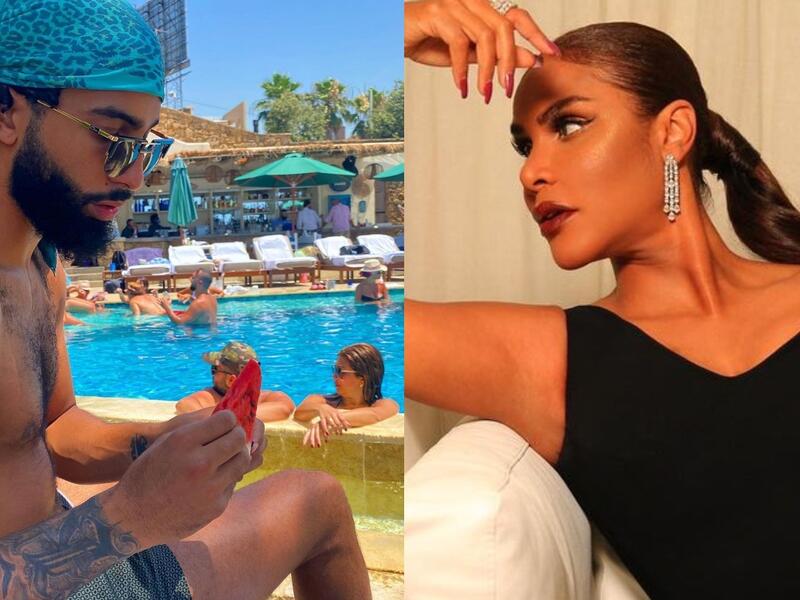 Hind Al-Bahraineya Weds Hunky Lebanese Basketball Player Karim Ezzeddine.. Video