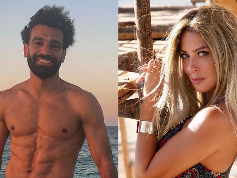 Mo Salah topless six pack sea Second Wife Reem Moustafa