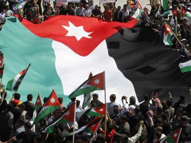 Jordan flag spread 
