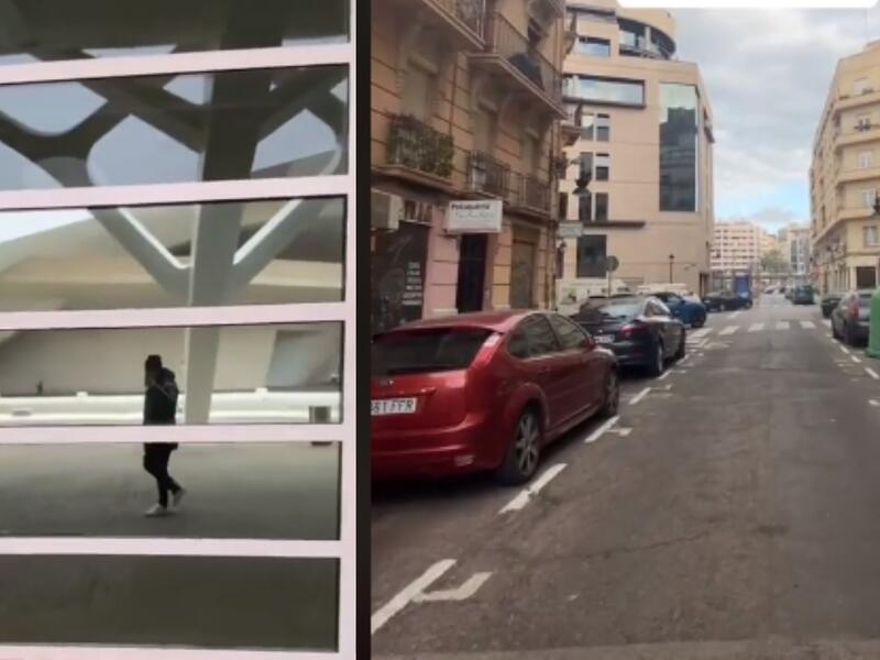 شاب إسباني يٌثبت أنه يعيش وحيداً