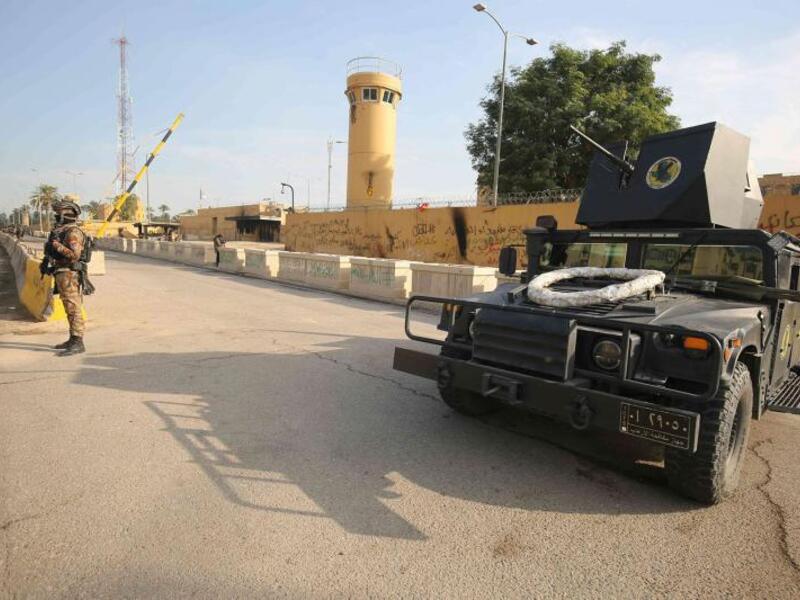 US forces shoot down armed drone over American embassy in Baghdad