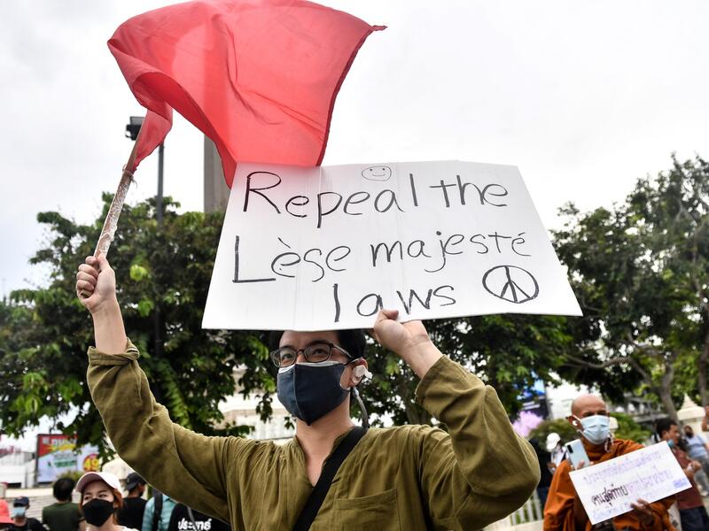 Anti-government Protesters in Thailand