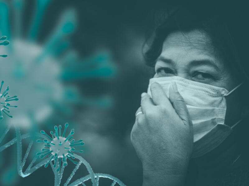 Covid-19 virus of Coronavirus concept