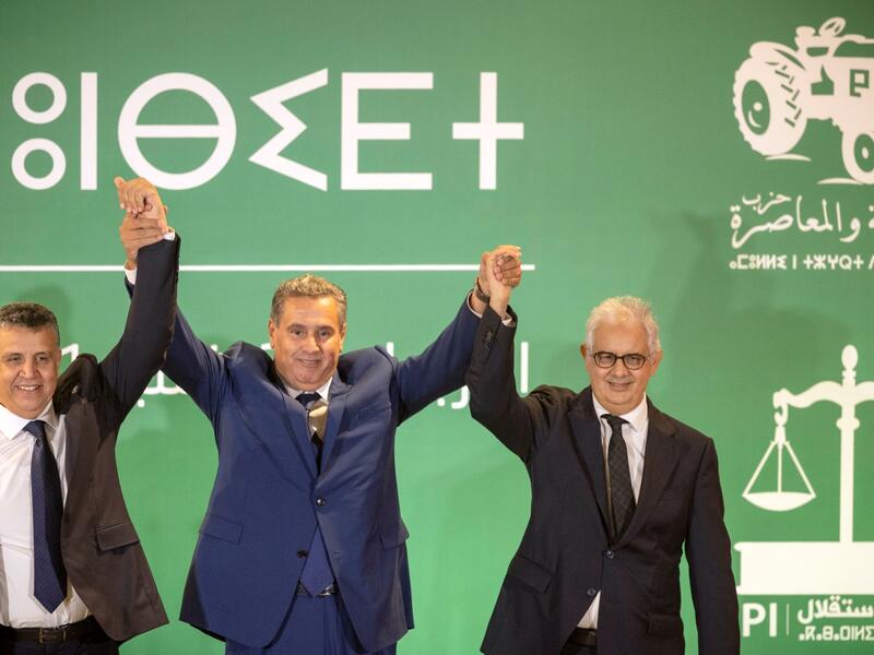 Morocco's prime minister-designate Aziz Akhannouch