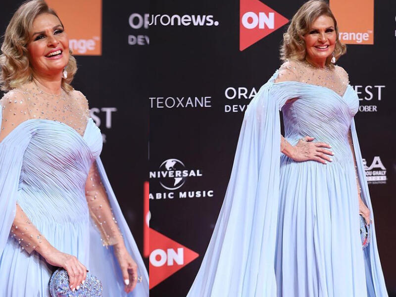 Egyptian artist, actress and singer Youssra