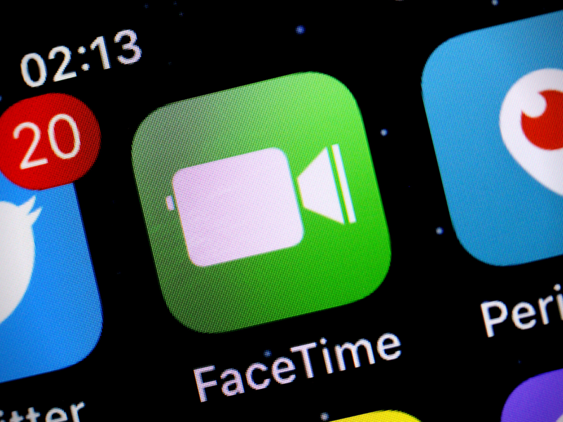 FaceTime application