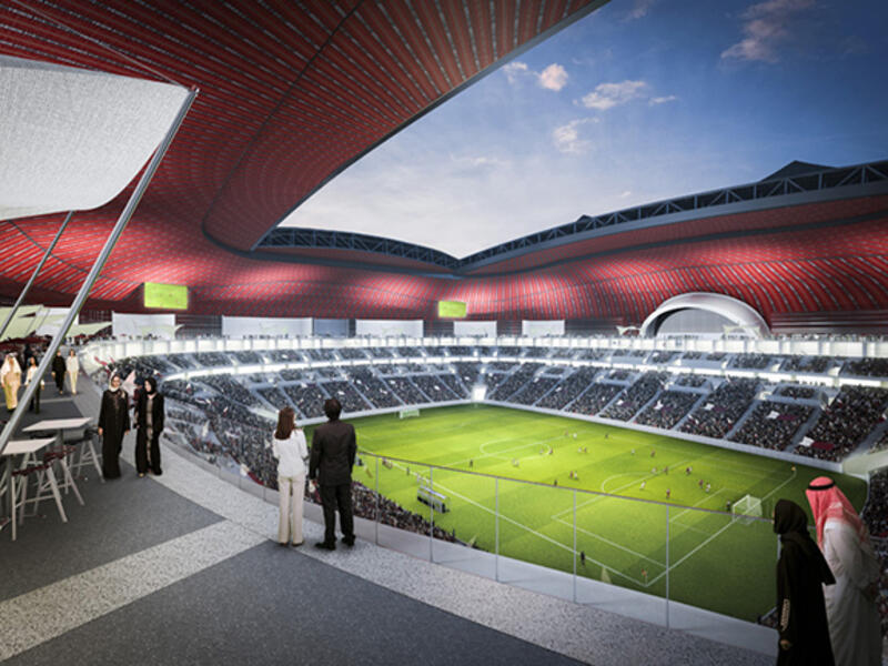 بعد انتهاء كأس العالم 2022، سيتم فك مقاعد الجزء العلوي من المدرجات التي تكون قابلة للنقل تمامًا مثل بيوت الشعر الحقيقية ومنحها للدول النامية التي تحتاج لبناء المرافق الرياضية.