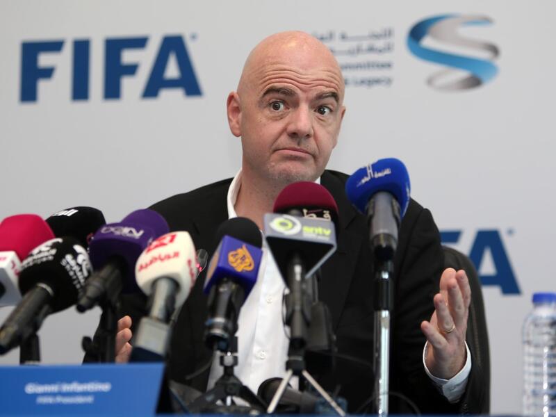 FIFA president Gianni Infantino (Photo: AFP)