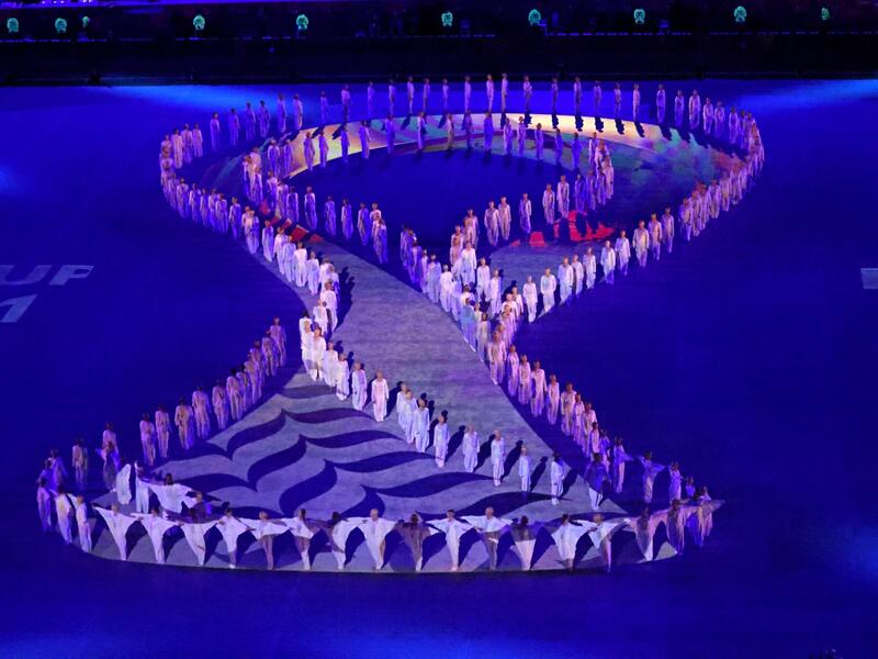 The Arab Cup opening was held on Tuesday at Al Bayt Stadium in Al Khor