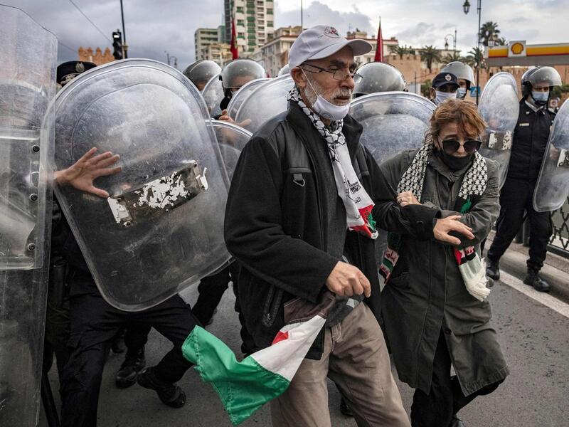 Protests in Rabat 