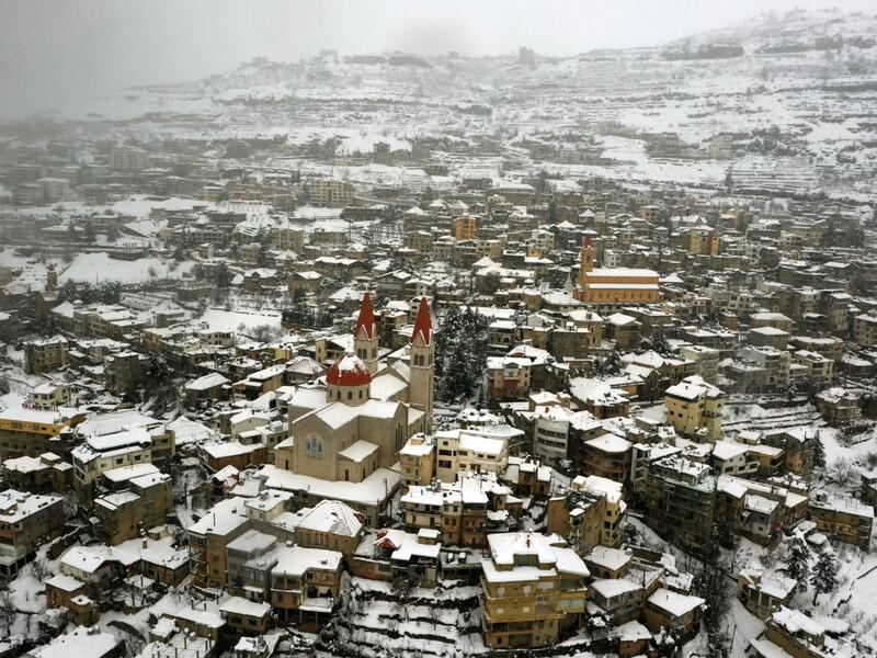 Snow in Lebanon