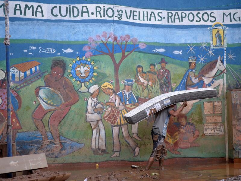 Heavy rains in Brazil
