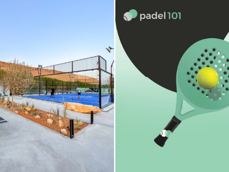 لعبة Padel التي تعد من أجمل الألعاب الحديثة وذات شهرة كبيرة حول العالم ويوجد عدة أماكن في الرياض خاصة باللعبة Tennis ball مثل Padel101 من أجمل الأماكن في الرياض الخاصة  بلعبة البادل.