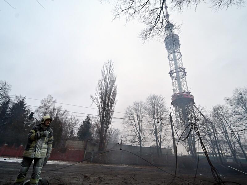 TV tower in Kyiv