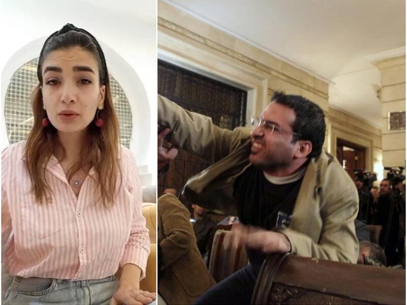 منتظر الزيدي و مريم ياغي 