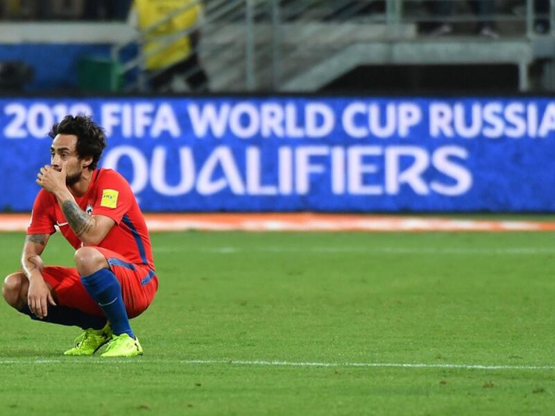تشيلي: للمرة الثانية على التوالي، فشلت تشيلي في الوصول إلى كأس العالم.