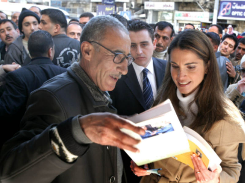Amman's most famous bookseller Hassan Al Beer