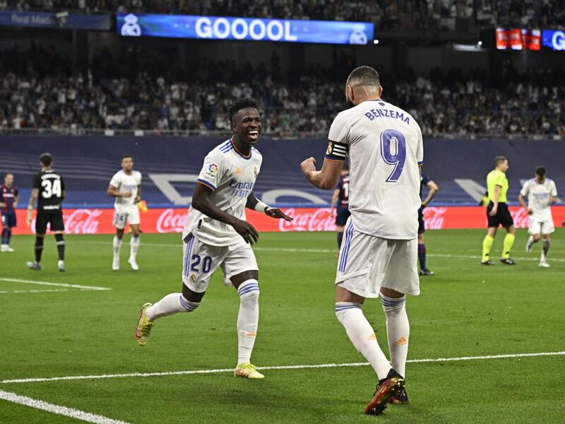 ريال مدريد يسحق ليفانتي (المصدر: أ ف ب)