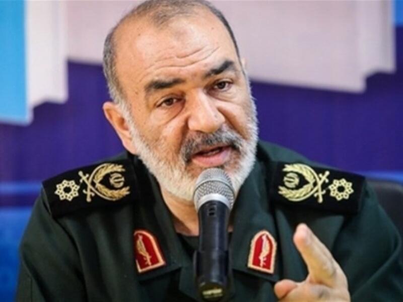 القائد العام للحرس الثوري الايراني اللواء حسين سلامي
