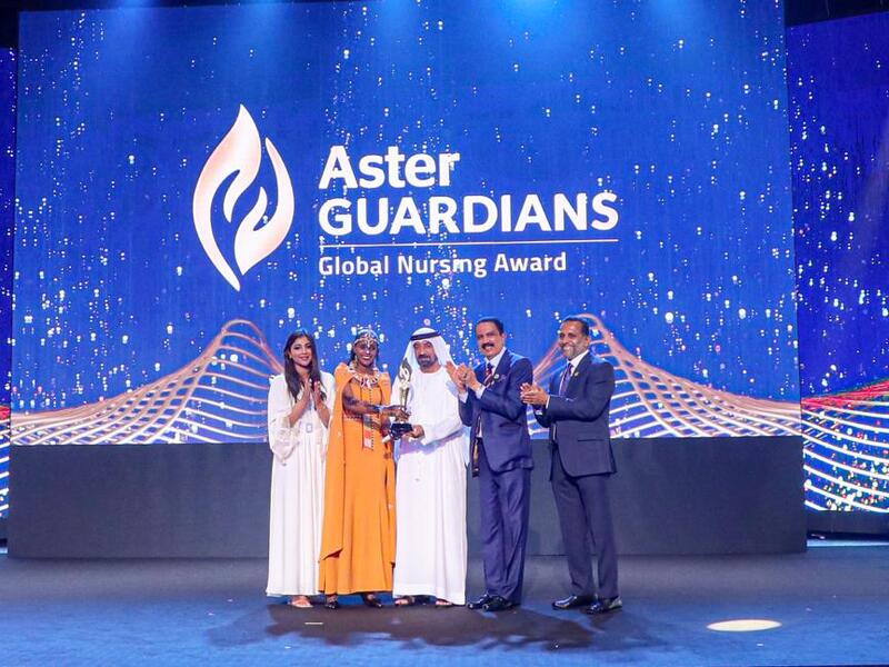 Kenyan national Anna Qabale Duba was crowned the first-ever recipient of the Aster Guardians Global Nursing Award