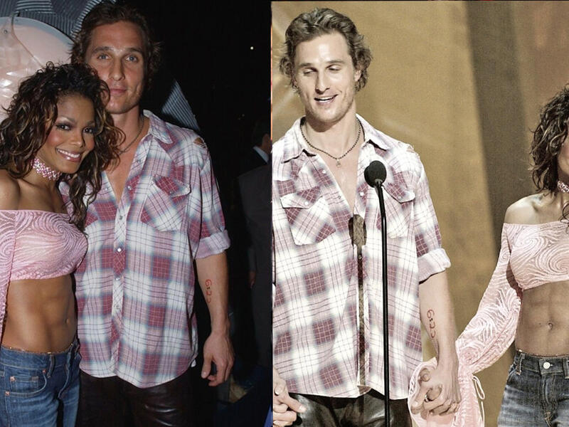 Janet Jackson and Matthew McConaughey